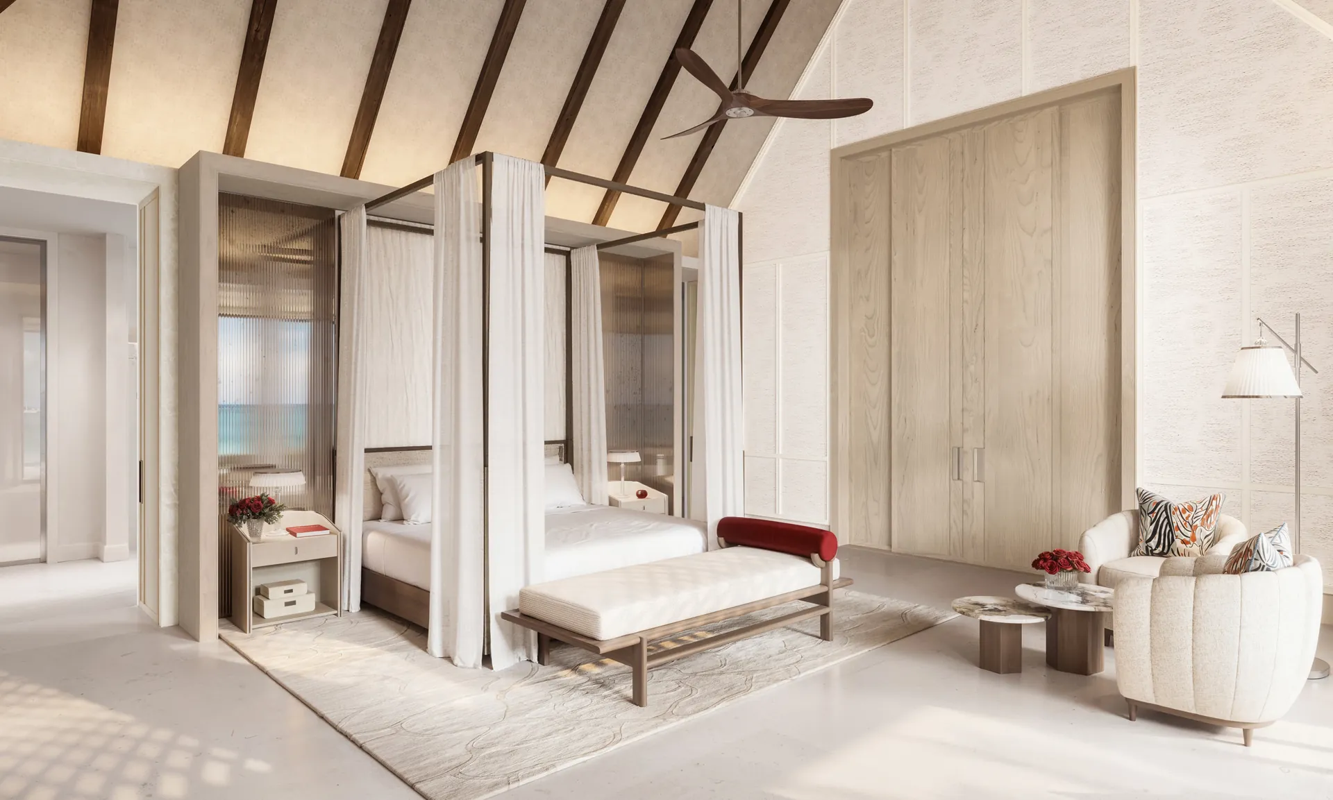 A bedroom suite